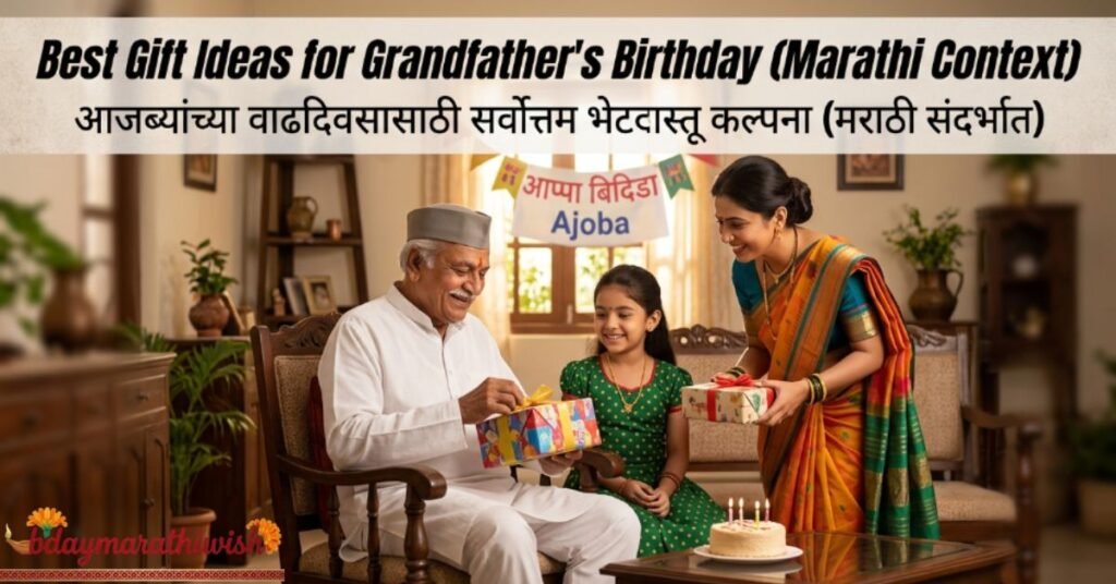 Best Gift Ideas for Grandfather's Birthday (Marathi Context)