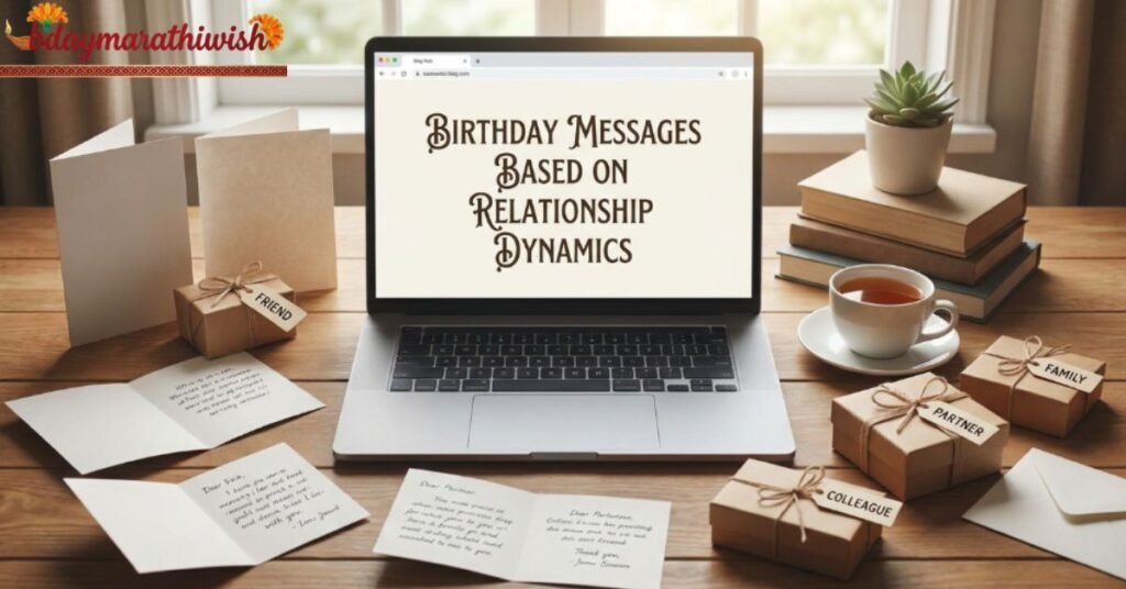 Birthday Messages Based on Relationship Dynamics