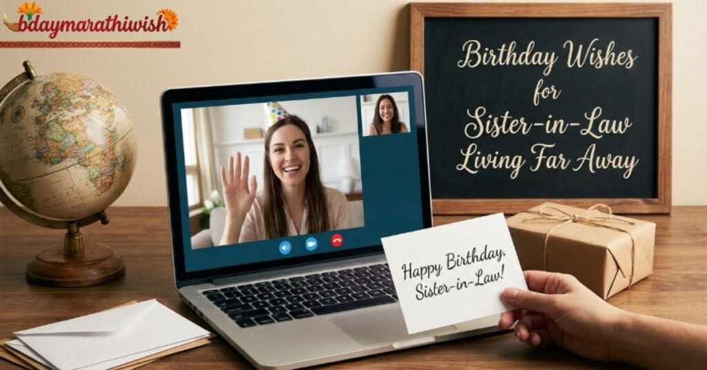 Birthday Wishes for Sister-in-Law Living Far Away