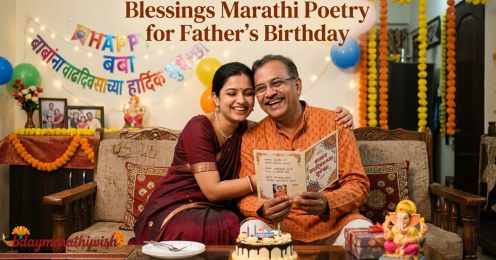 Blessings Marathi Poetry for Father's Birthday
