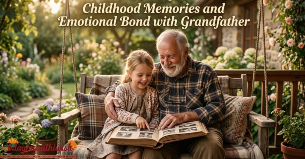 Childhood Memories and Emotional Bond with Grandfather