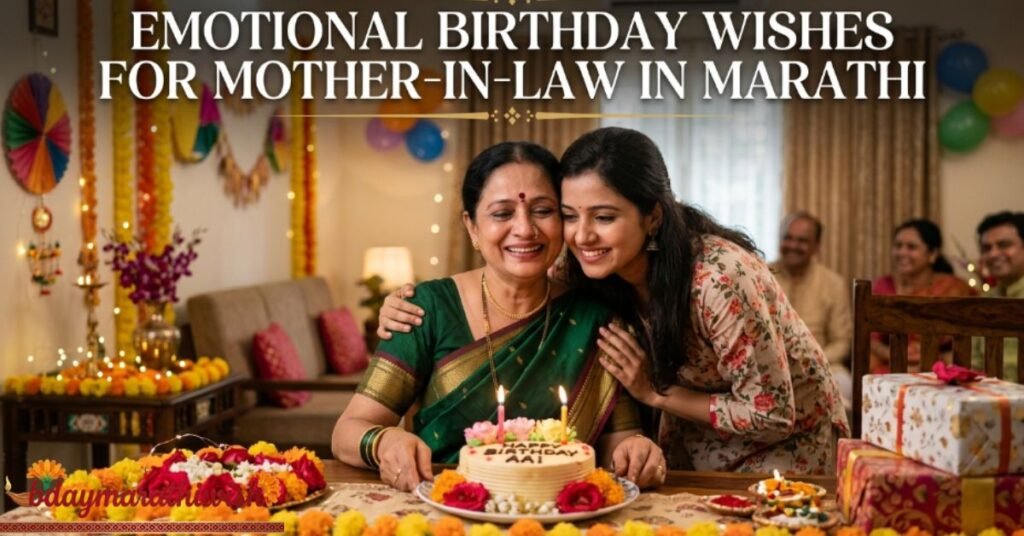 Emotional Birthday Wishes For Mother-in-Law in Marathi