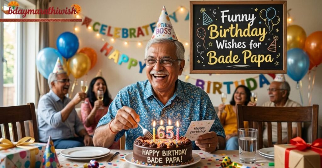 Funny Birthday Wishes for Bade Papa