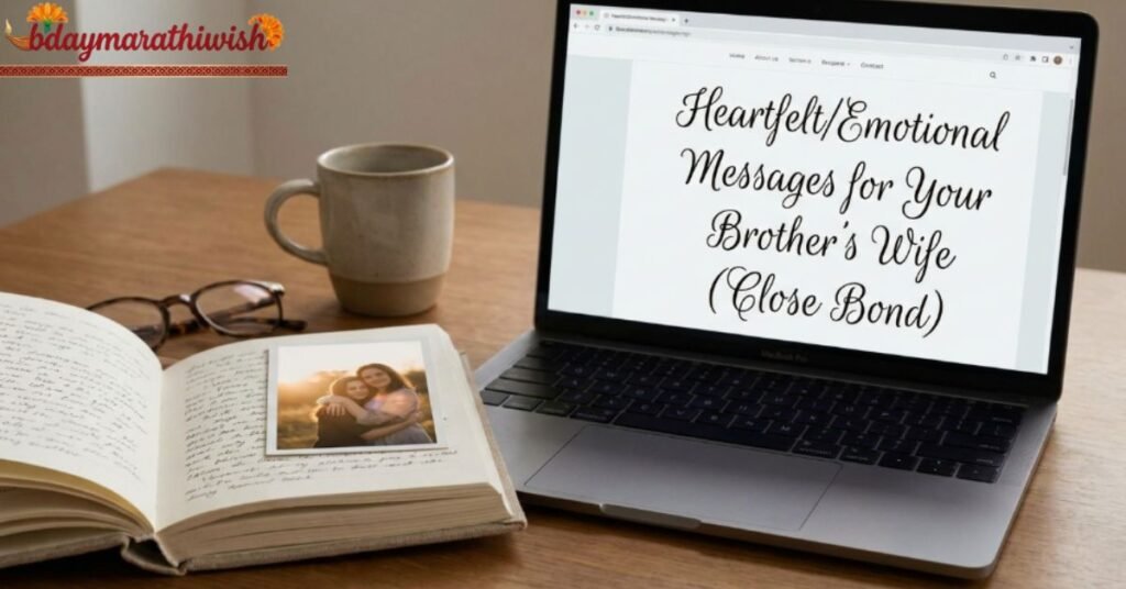 HeartfeltEmotional Messages for Your Brother's Wife (Close Bond)