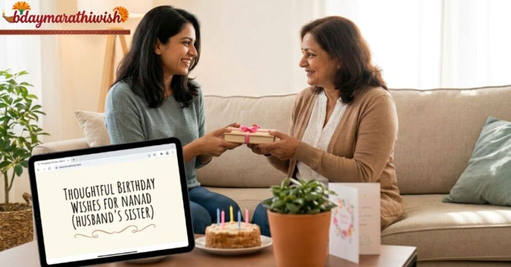Thoughtful Birthday Wishes for Nanad (Husband's Sister)