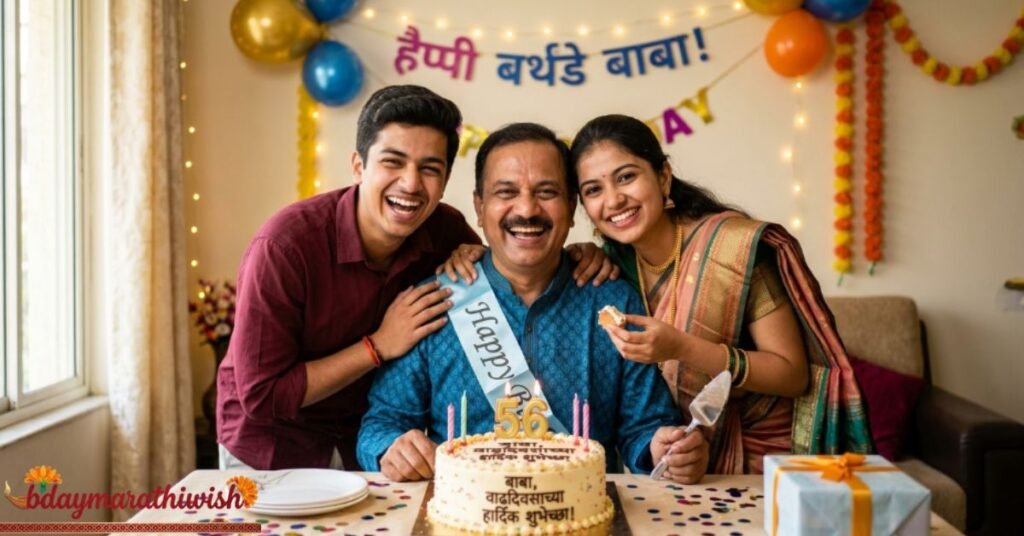 Top Happy Birthday Wishes for Father in Marathi From Son & Daughter