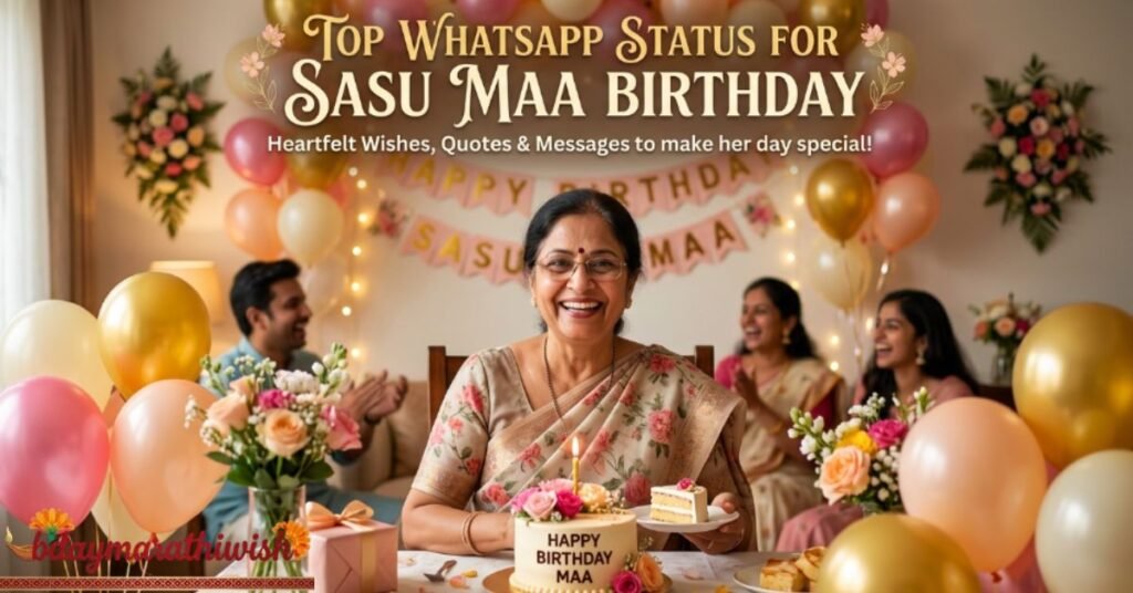 Top WhatsApp Status for Sasu Maa Birthday