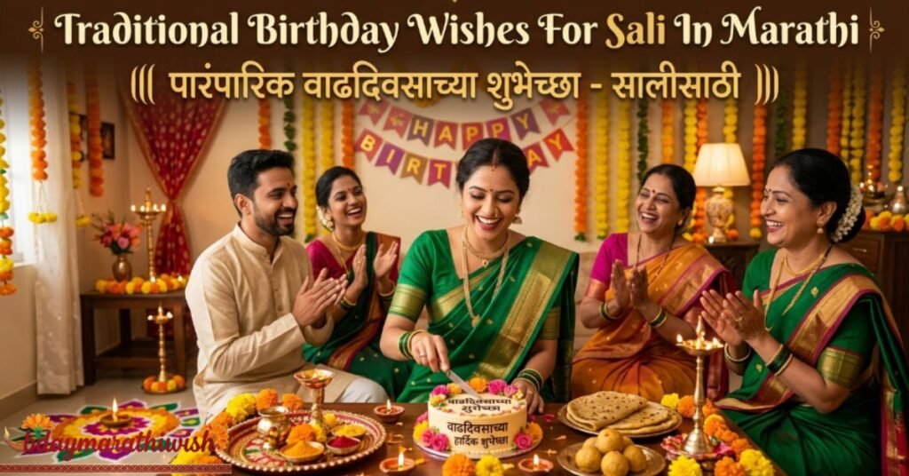 Traditional Birthday Wishes For Sali In Marathi