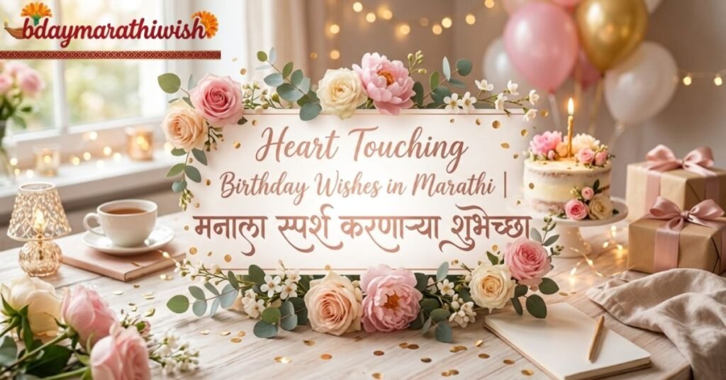 Heart Touching Birthday Wishes in Marathi | मनाला स्पर्श करणाऱ्या शुभेच्छा